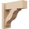 Ekena Millwork 6-in W x 16-in D x 16-in H Funston Block Rough Cedar Woodgrain TimberThane Outlooker, Primed Tan OUTUR060X16X16FST44RCPR - alternate 1